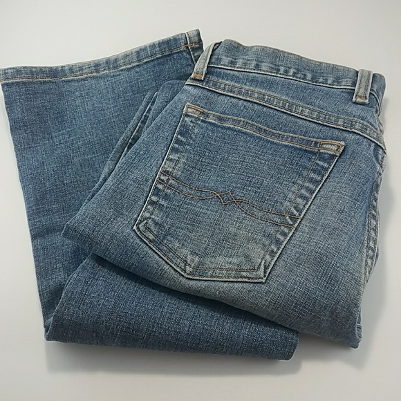 Lucky Brand Distressed Blue Jeans - Picture 3 of 8